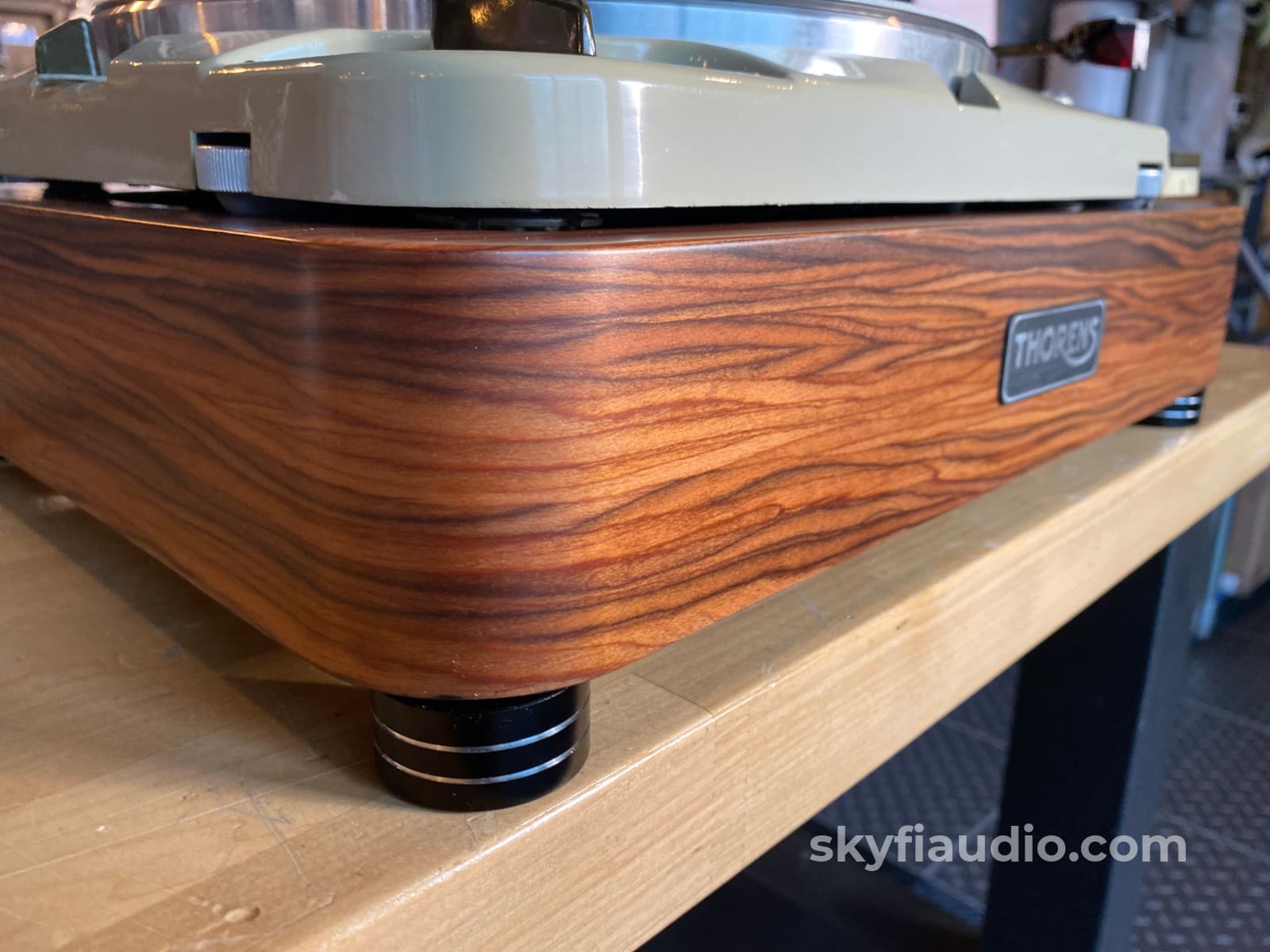 Thorens Td-124 Vintage Turntable - Skyfi Custom Build With Sme Arm And New Sumiko