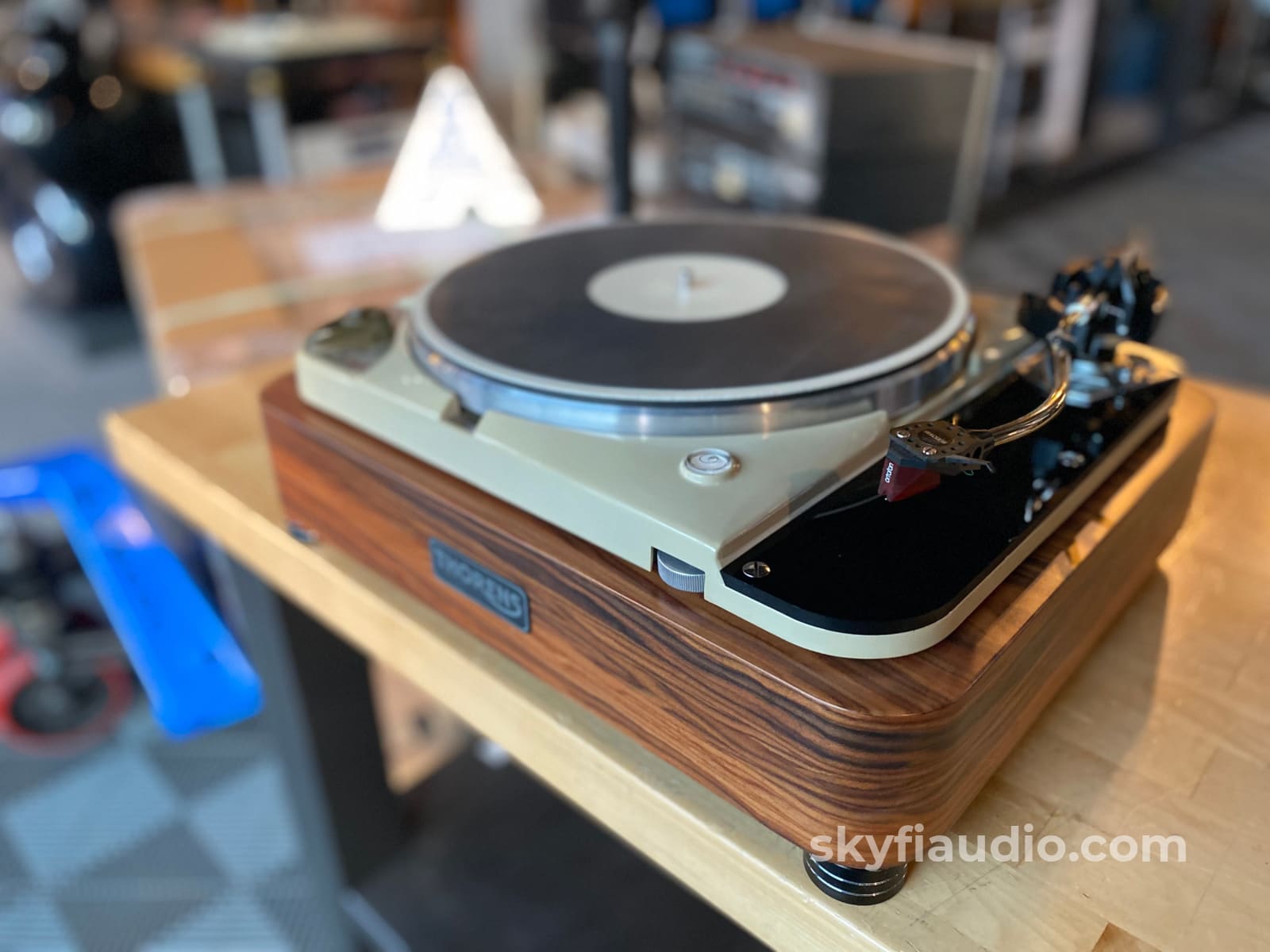 Thorens Td-124 Vintage Turntable - Skyfi Custom Build With Sme Arm And New Sumiko