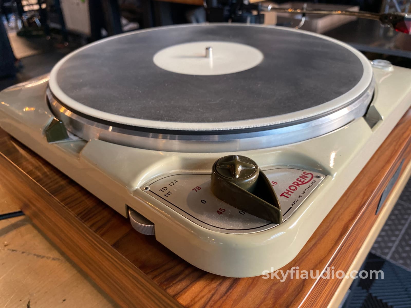 Thorens Td-124 Vintage Turntable - Skyfi Custom Build With Sme Arm And New Sumiko