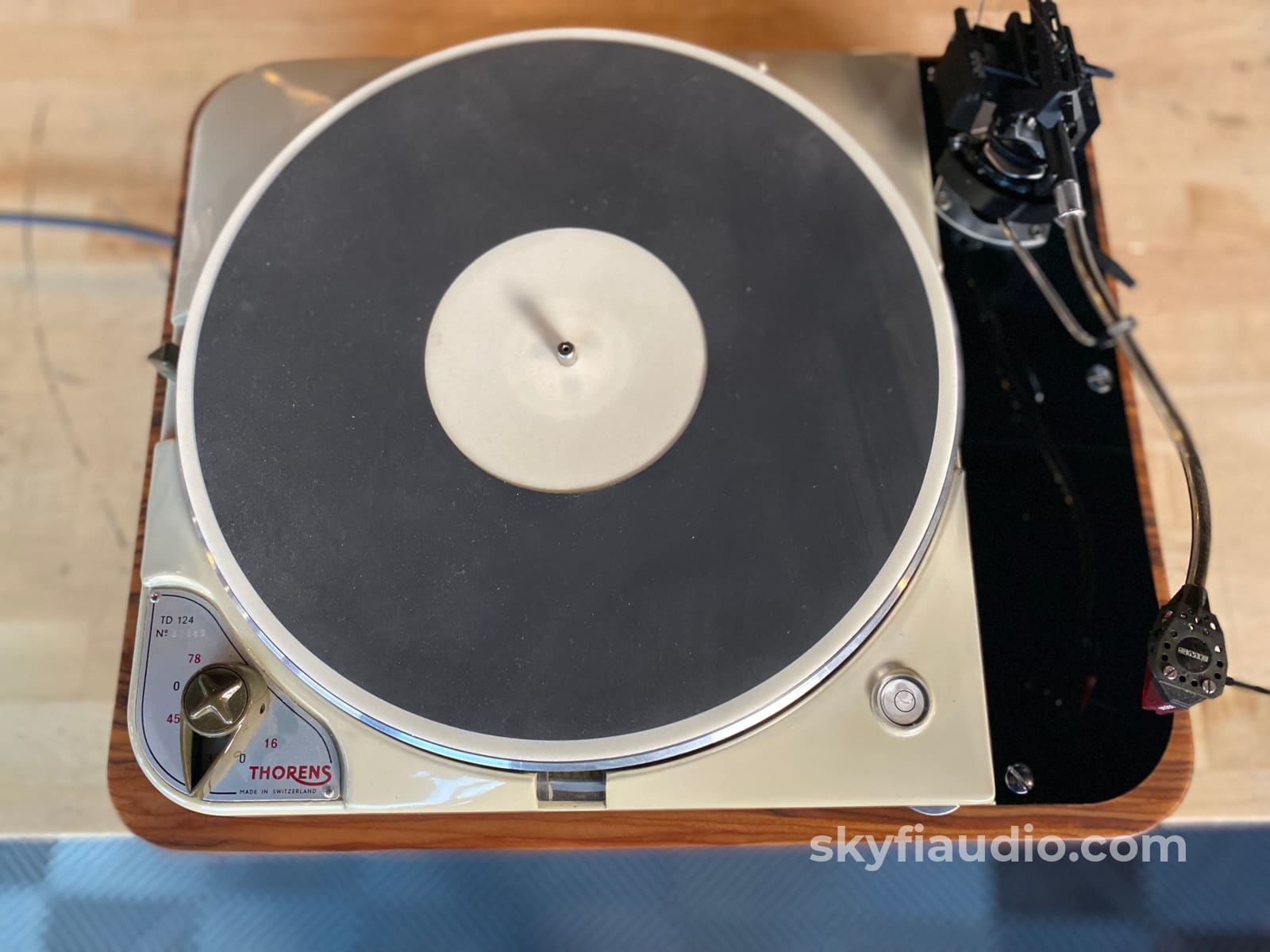 Thorens Td-124 Vintage Turntable - Skyfi Custom Build With Sme Arm And New Sumiko