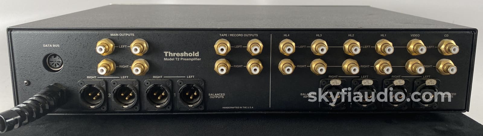 Threshold Model T2 Solid State Vintage Preamp W/Outboard Power Supply Preamplifier