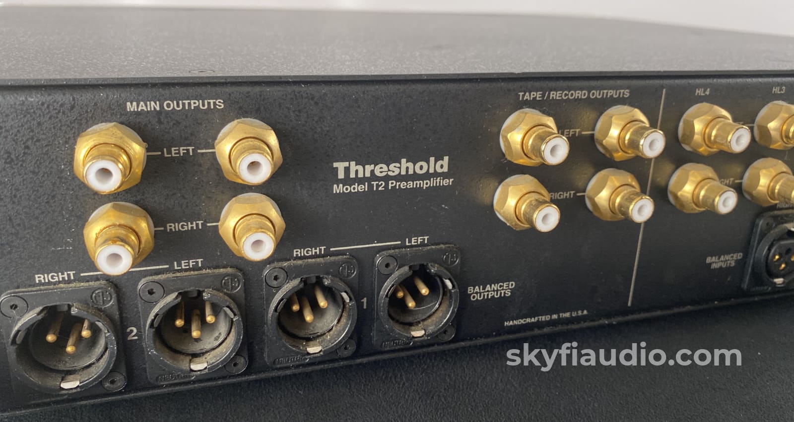 Threshold Model T2 Solid State Vintage Preamp W/Outboard Power Supply Preamplifier