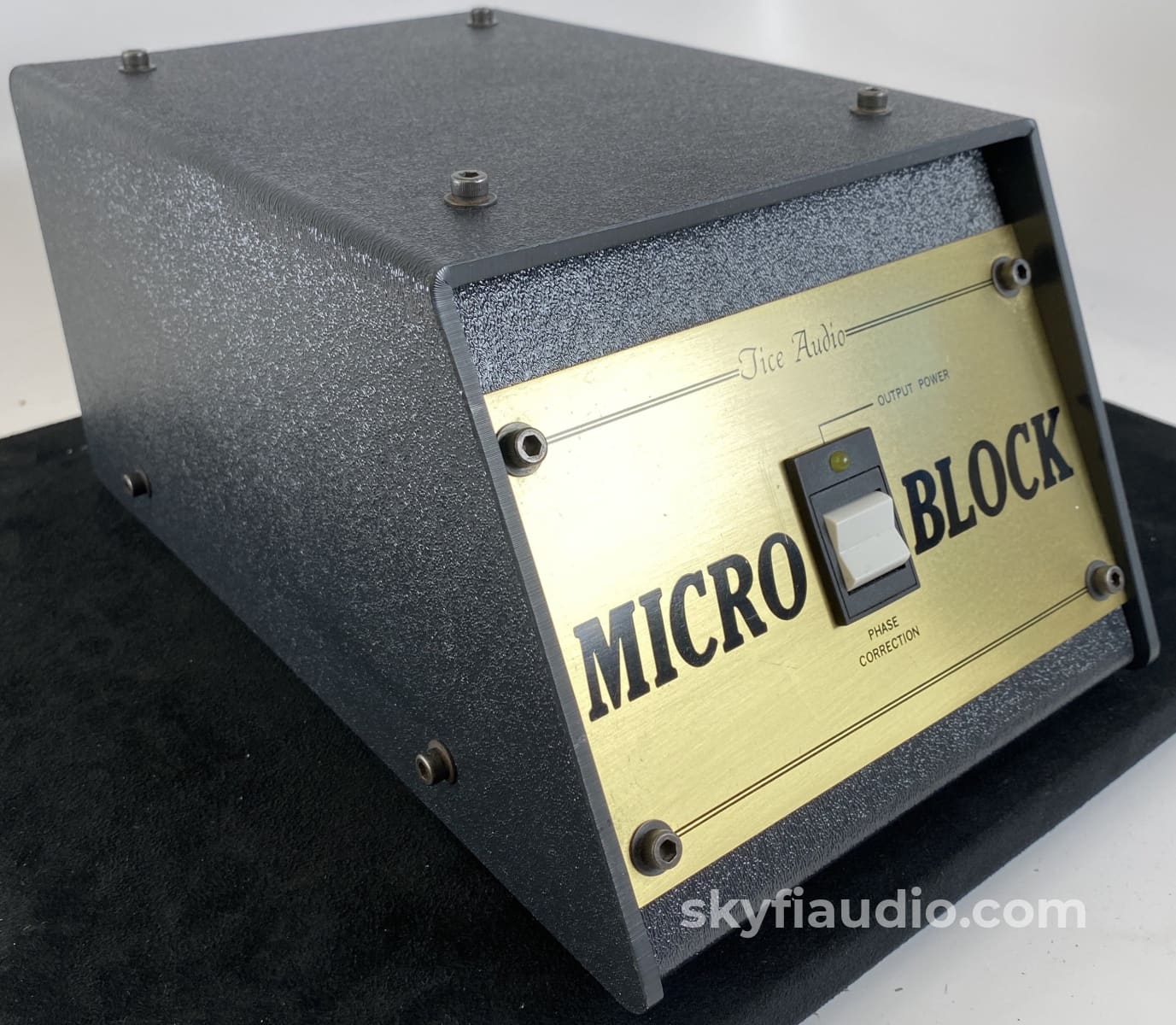 Tice Micro Block Power Conditioner - For Your Sources Or Preamps