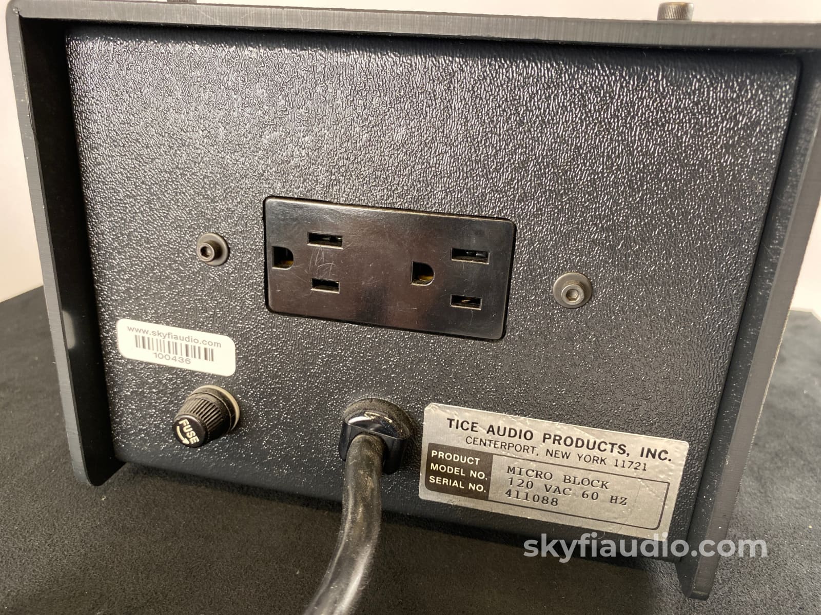 Tice Micro Block Power Conditioner - For Your Sources Or Preamps