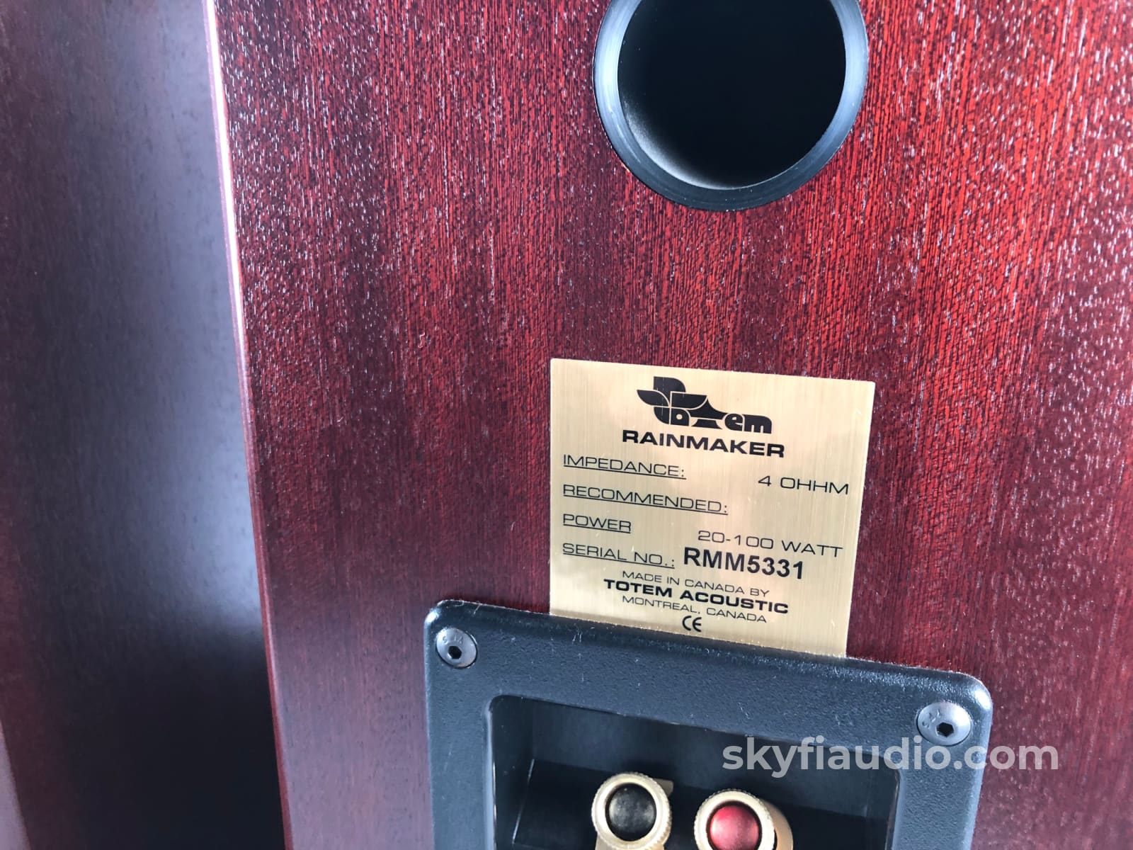 Totem Rainmaker Bookshelf Speakers - Big Sound