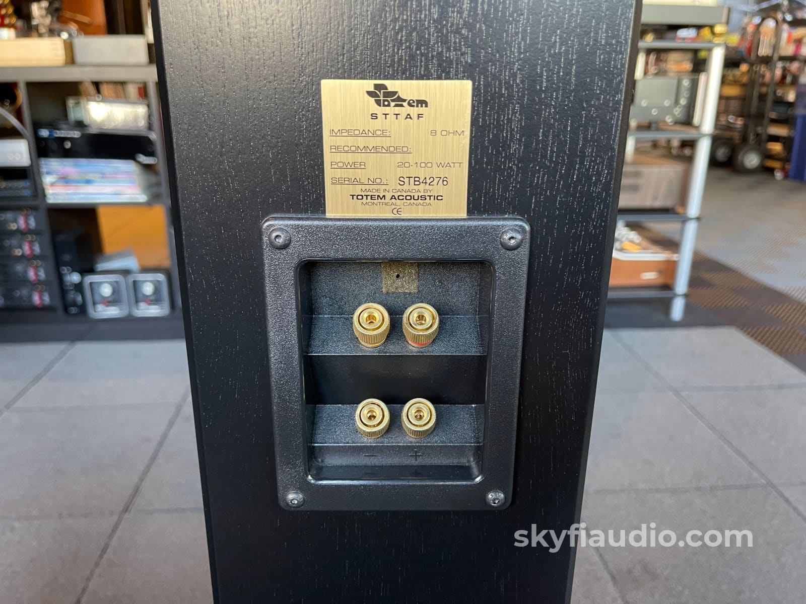 Totem Sttaf Floorstanding Speakers - Big Sound From A Small Box!