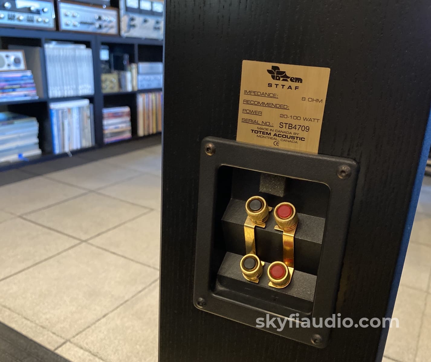 Totem Sttaf Floorstanding Speakers With Mite-T Center