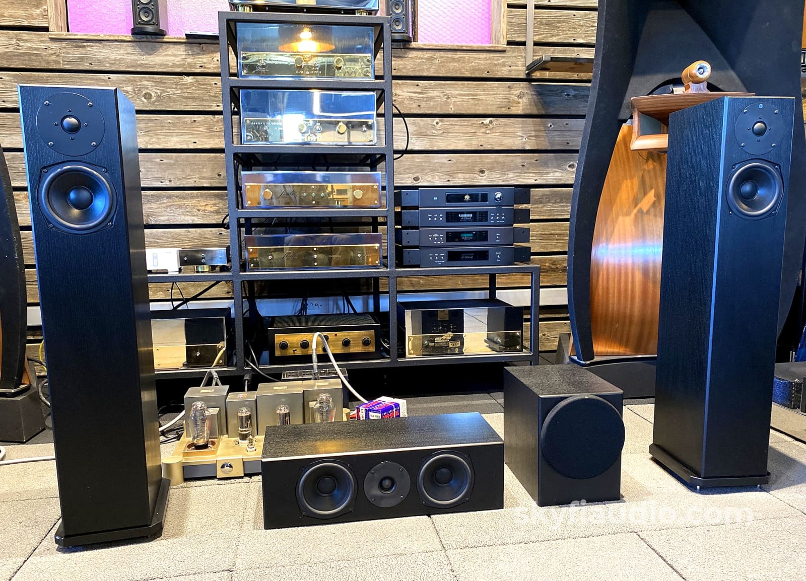 Totem Sttaf Floorstanding Speakers With Mite-T Center