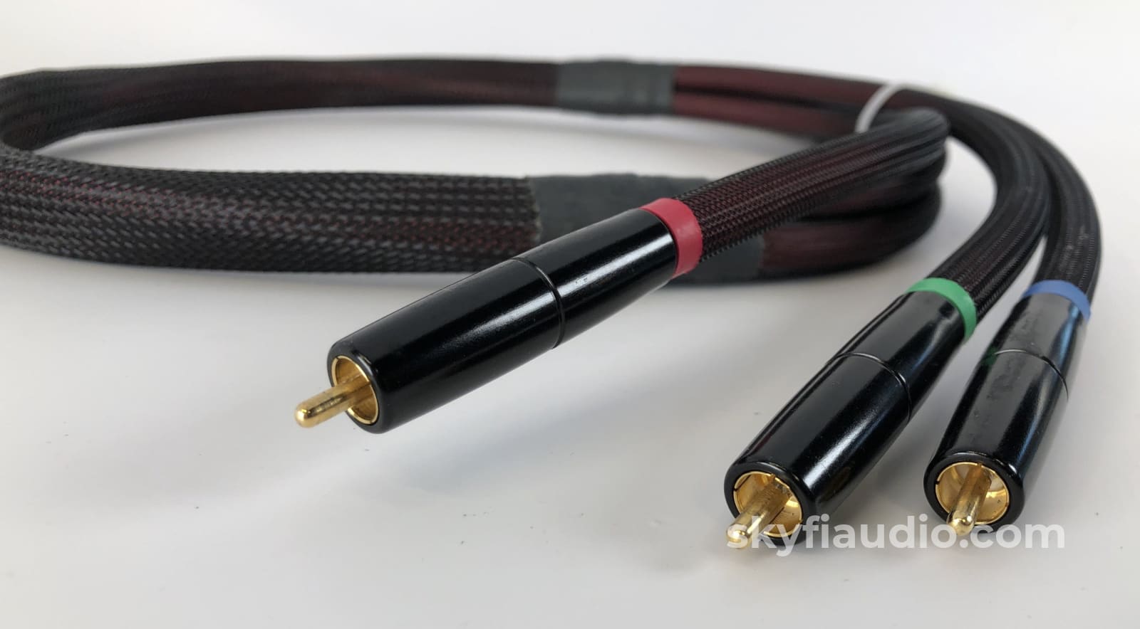 Transparent Cable - High Fidelity Rca To Bnc Component Video 4Ft Cables