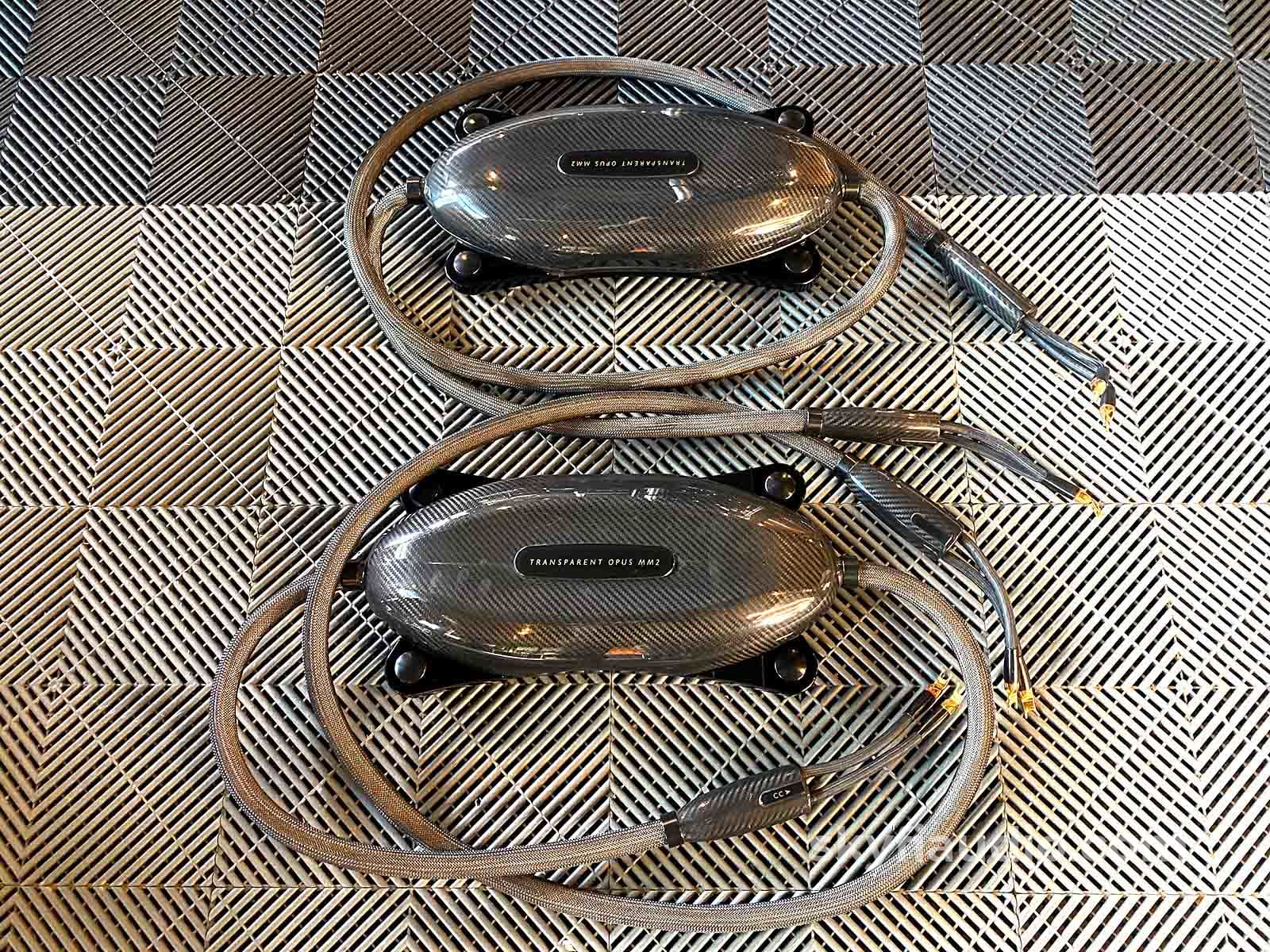 Transparent Opus Mm2 Flagship Speaker Cables W/Spades - 12Ft