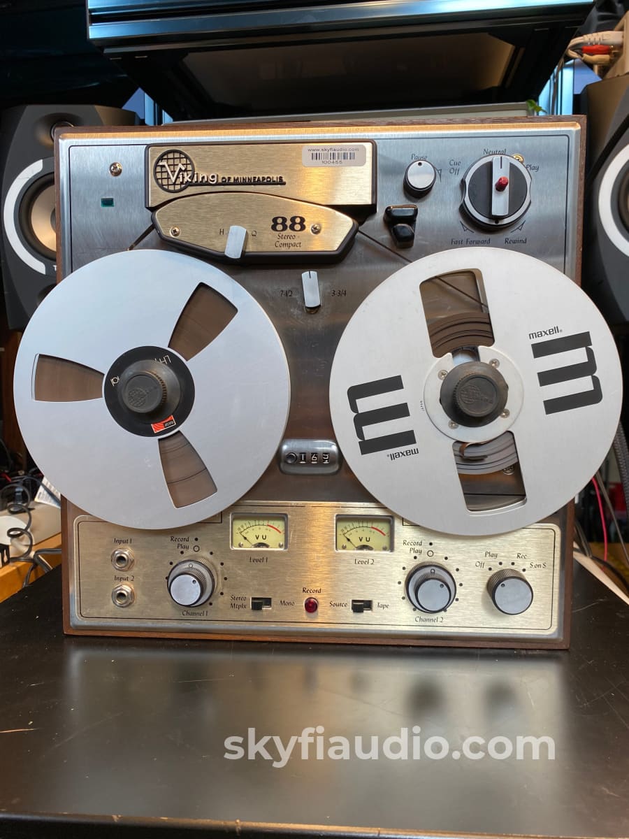 Viking Model 88 Vintage Reel To Machine - Lovingly Restored Tape Deck