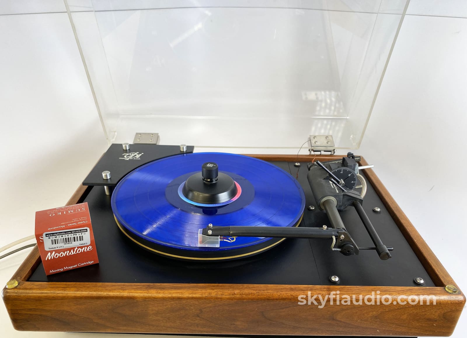 Vpi Hw-19 Turntable With Tangential Tonearm And Pump - In Dark Mahogany With New Sumiko Cartridge