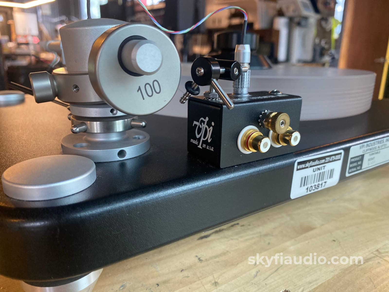 Vpi Scout Turntable W/New Best Selling Sumiko Moving-Coil Phono Cartridge