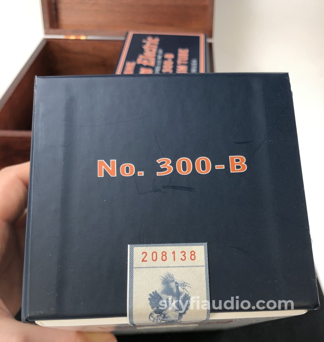 Western Electric No. 300-B Re-Issue Nos Tubes - New Matched Pair (Set 2 Of 3) Accessory
