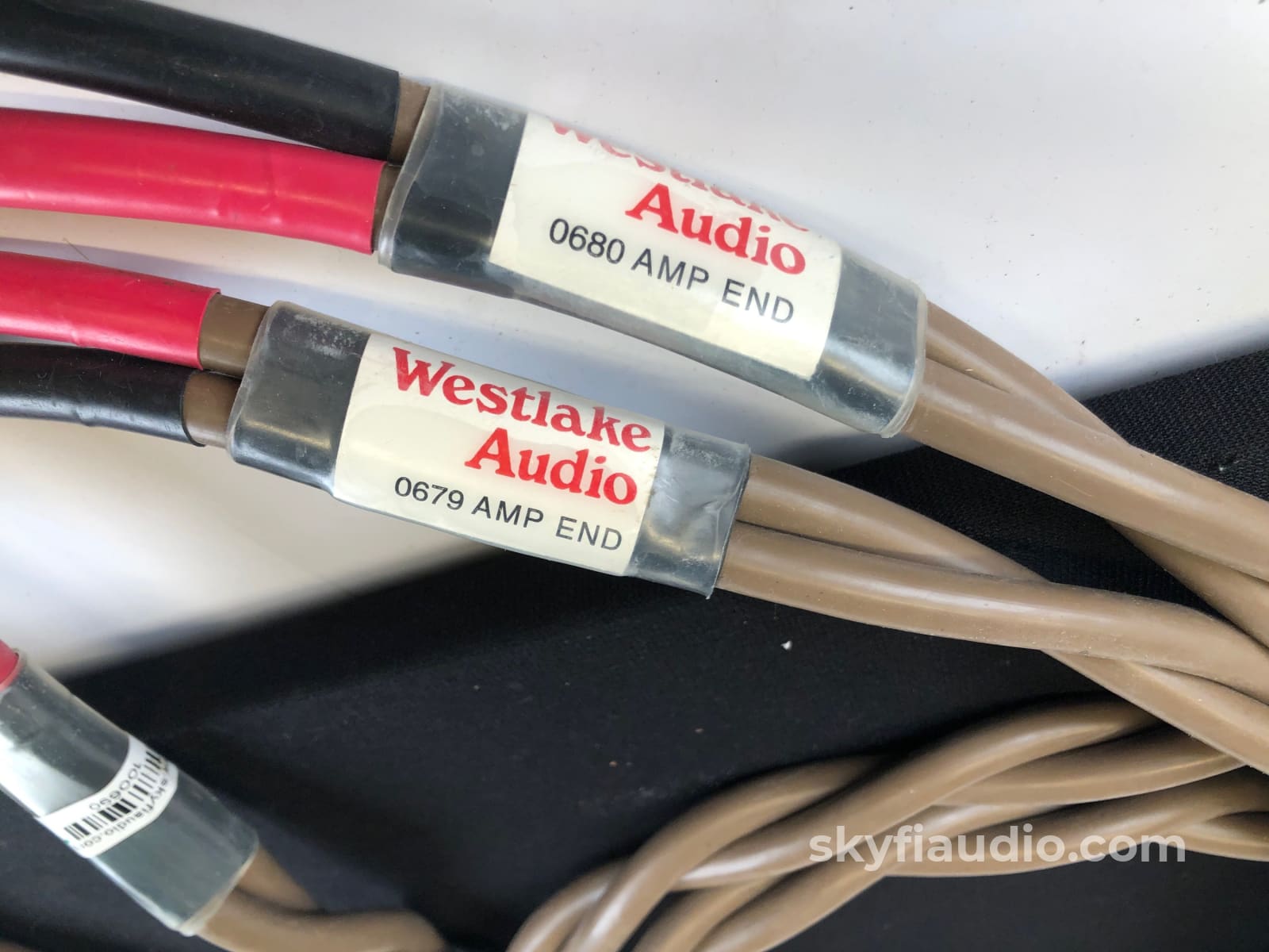 Westlake Audio Speaker Cables (Pair) Large 4 Gauge Diameter Wiring 7Ft