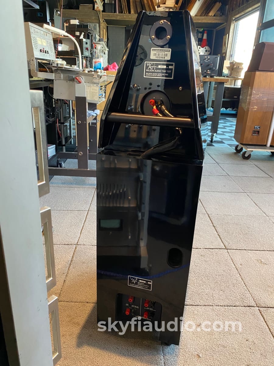 Wilson Audio Tiny Tot With Puppies Speaker System - Restored Speakers