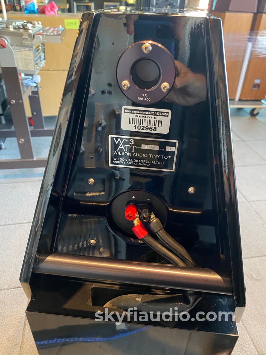 Wilson Audio Tiny Tot With Puppies Speaker System - Restored Speakers