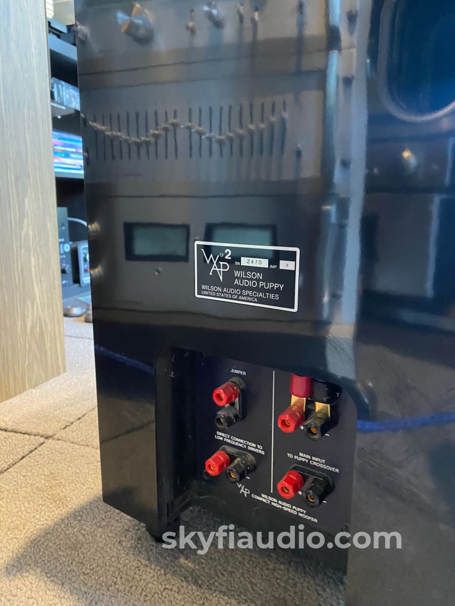 Wilson Audio Tiny Tot With Puppies Speaker System - Restored Speakers