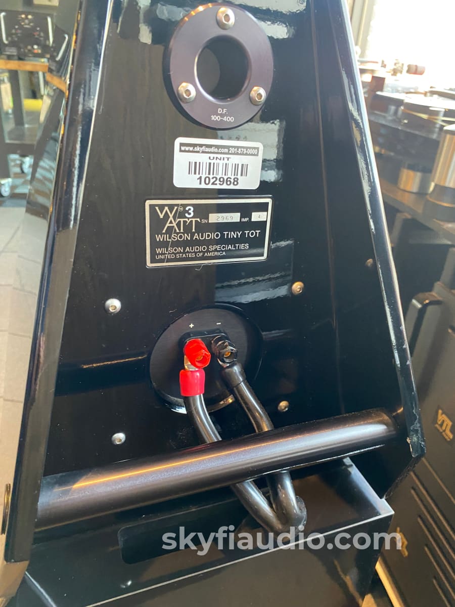 Wilson Audio Tiny Tot With Puppies Speaker System - Restored Speakers