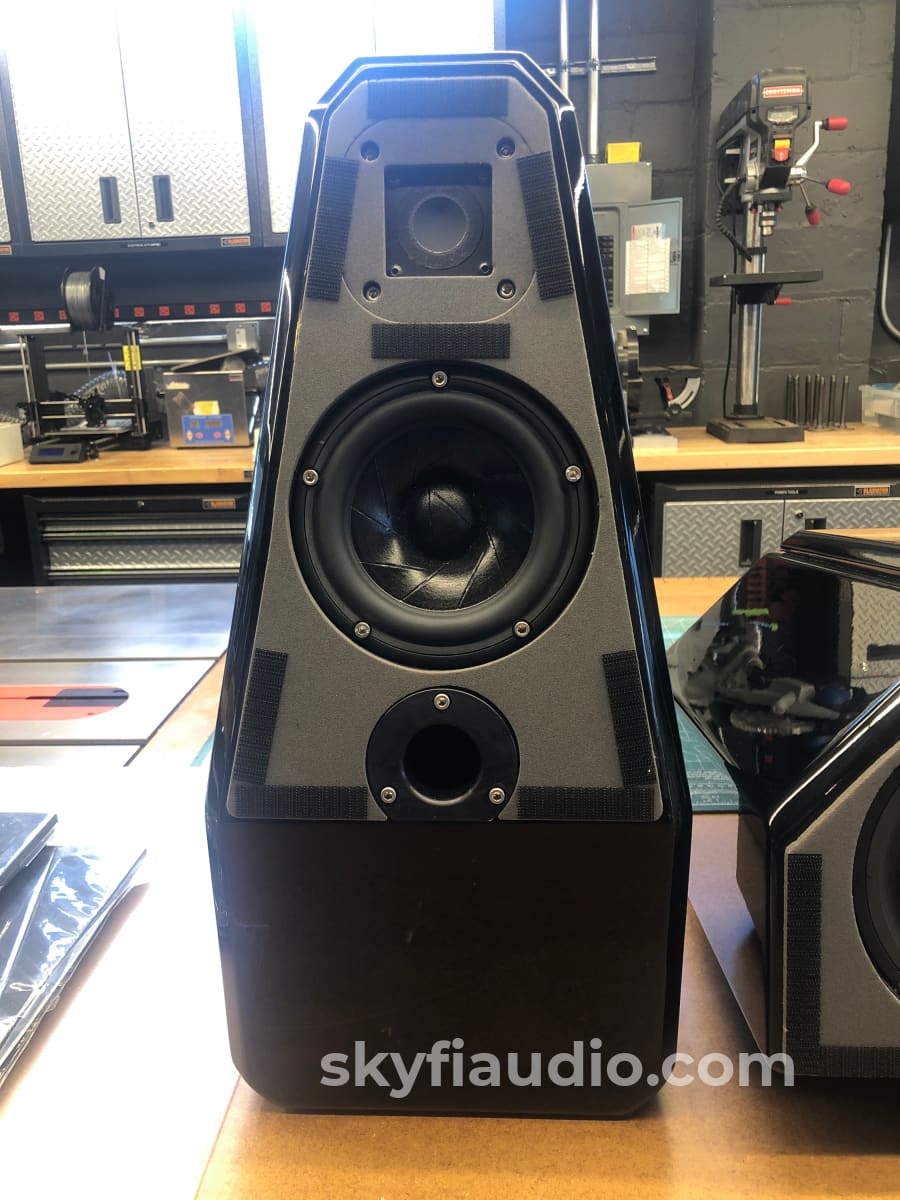 Wilson Audio Watch Surround Speaker Pair - Series 1 Gloss Black Rare Speakers