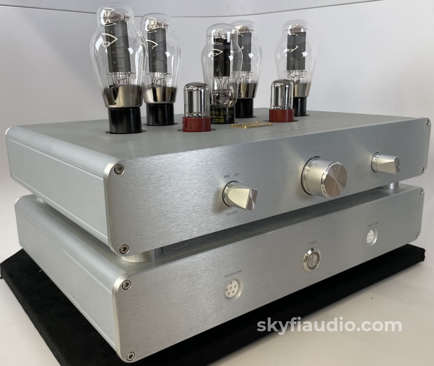 Woo Audio 3Es Elite Headphone Amplifier W/Massive Upgrades And Stax Sr-009 Headphones