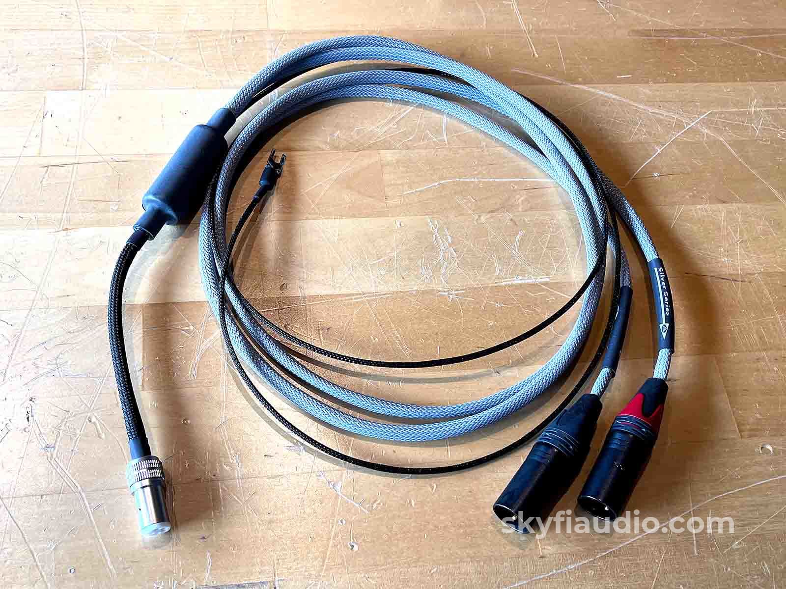 Wywires Silver Series Phono Interconnects - 5 Pin Din W/ Xlr Connectors 4Ft Cables