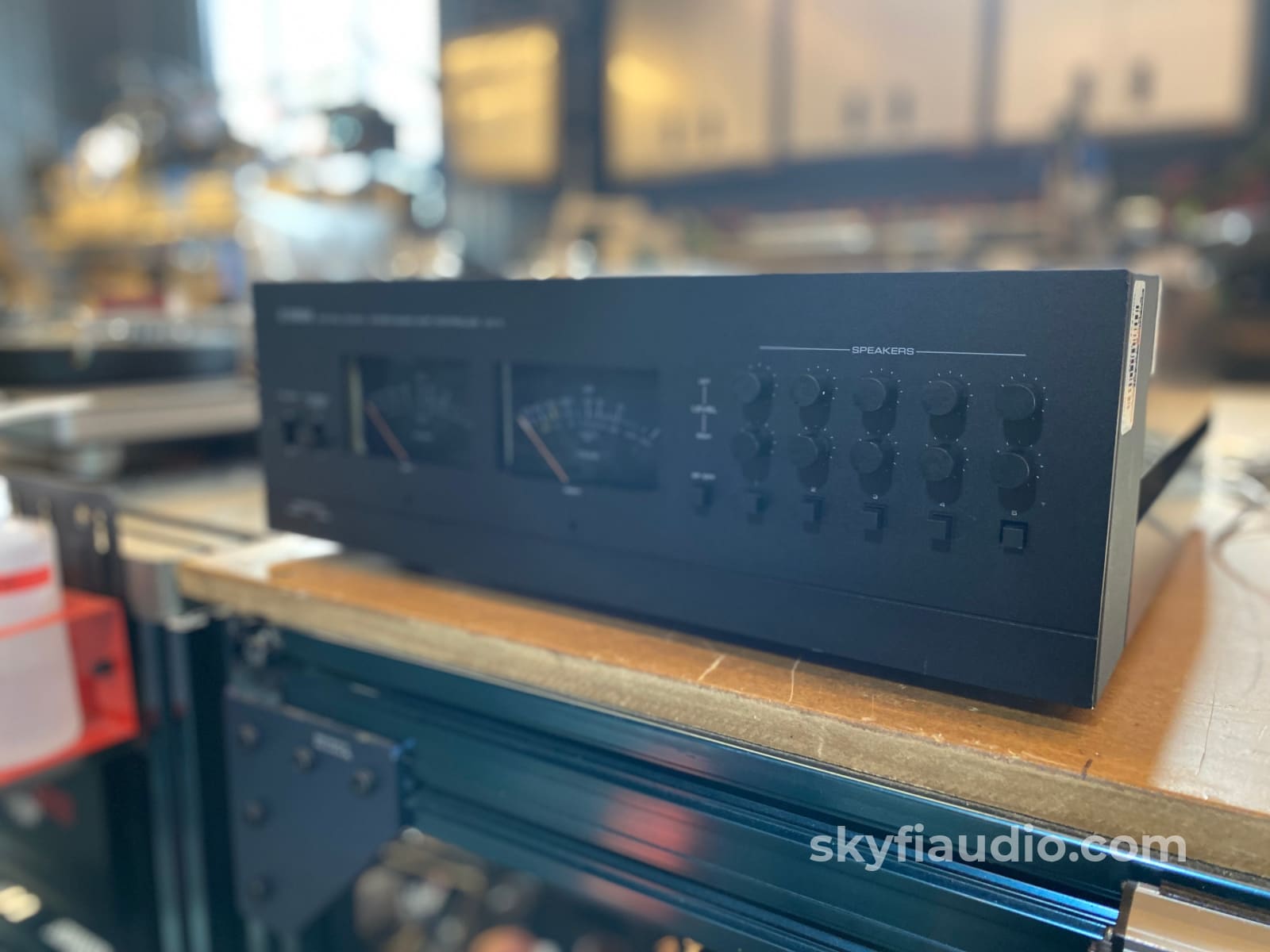 Yamaha B-1 - Rare Vfet Monster Amplifier With Vu Meter Module