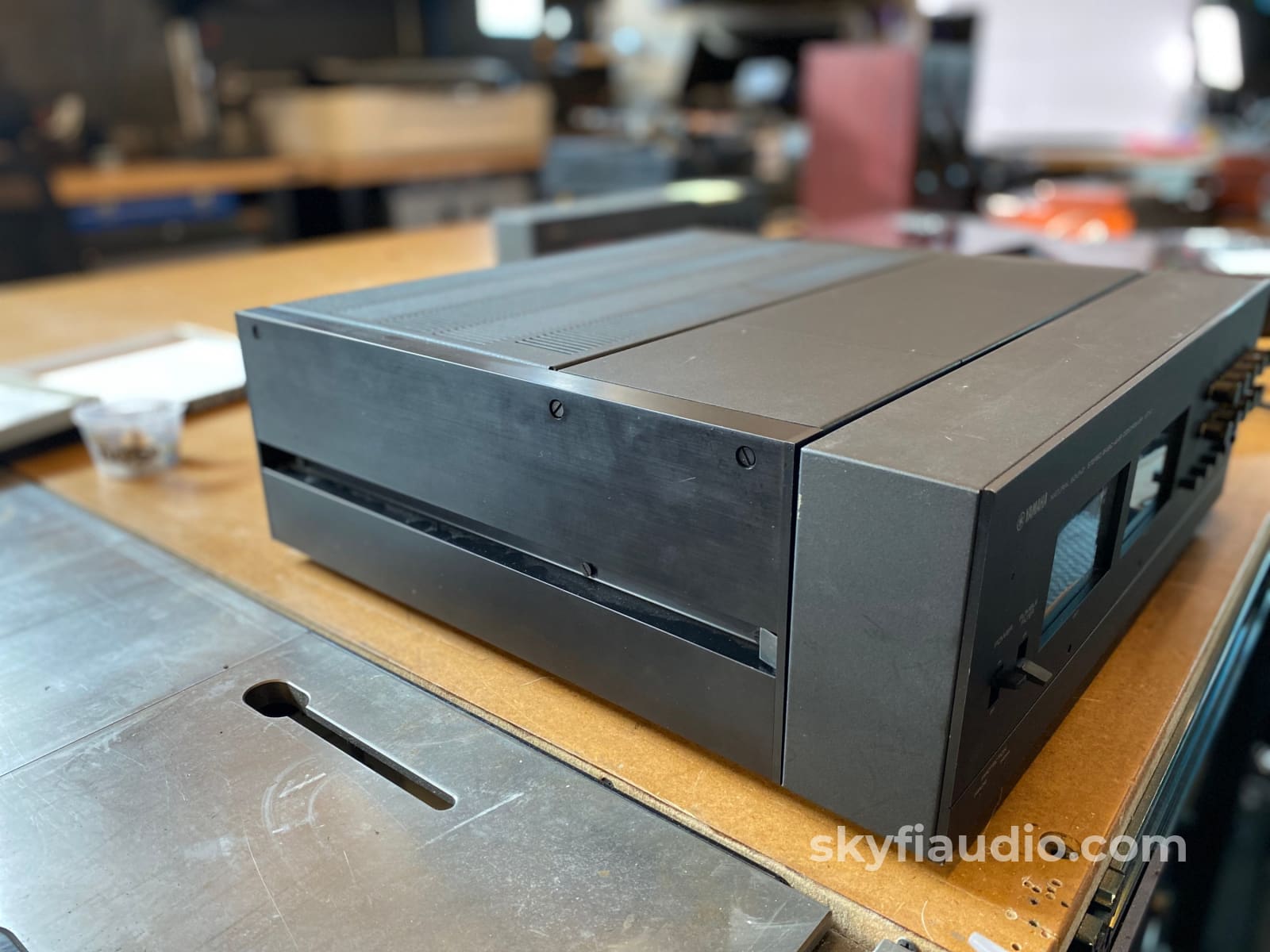 Yamaha B-1 - Rare Vfet Monster Amplifier With Vu Meter Module