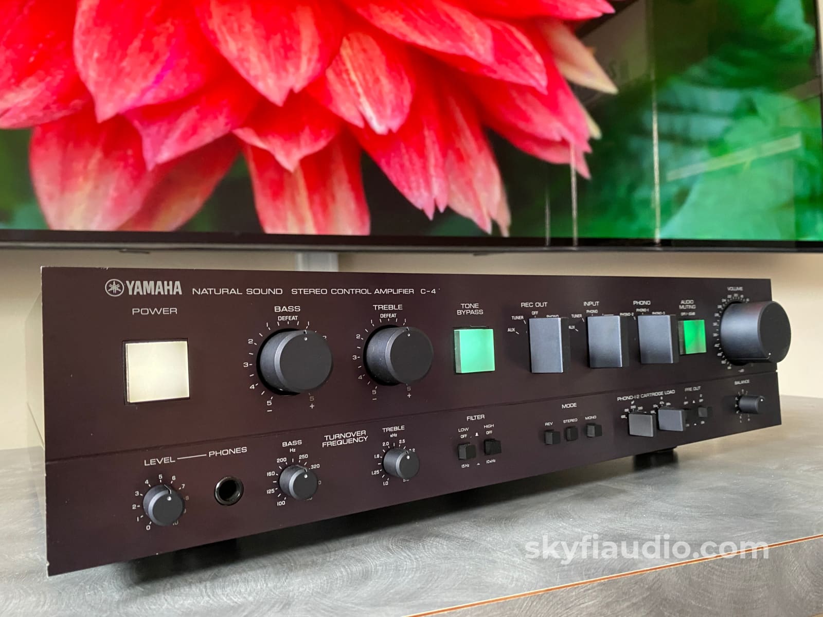 Yamaha C-4 Preamplifier - Serviced And Upgraded Vinyl Lovers Dream Phono Preamp
