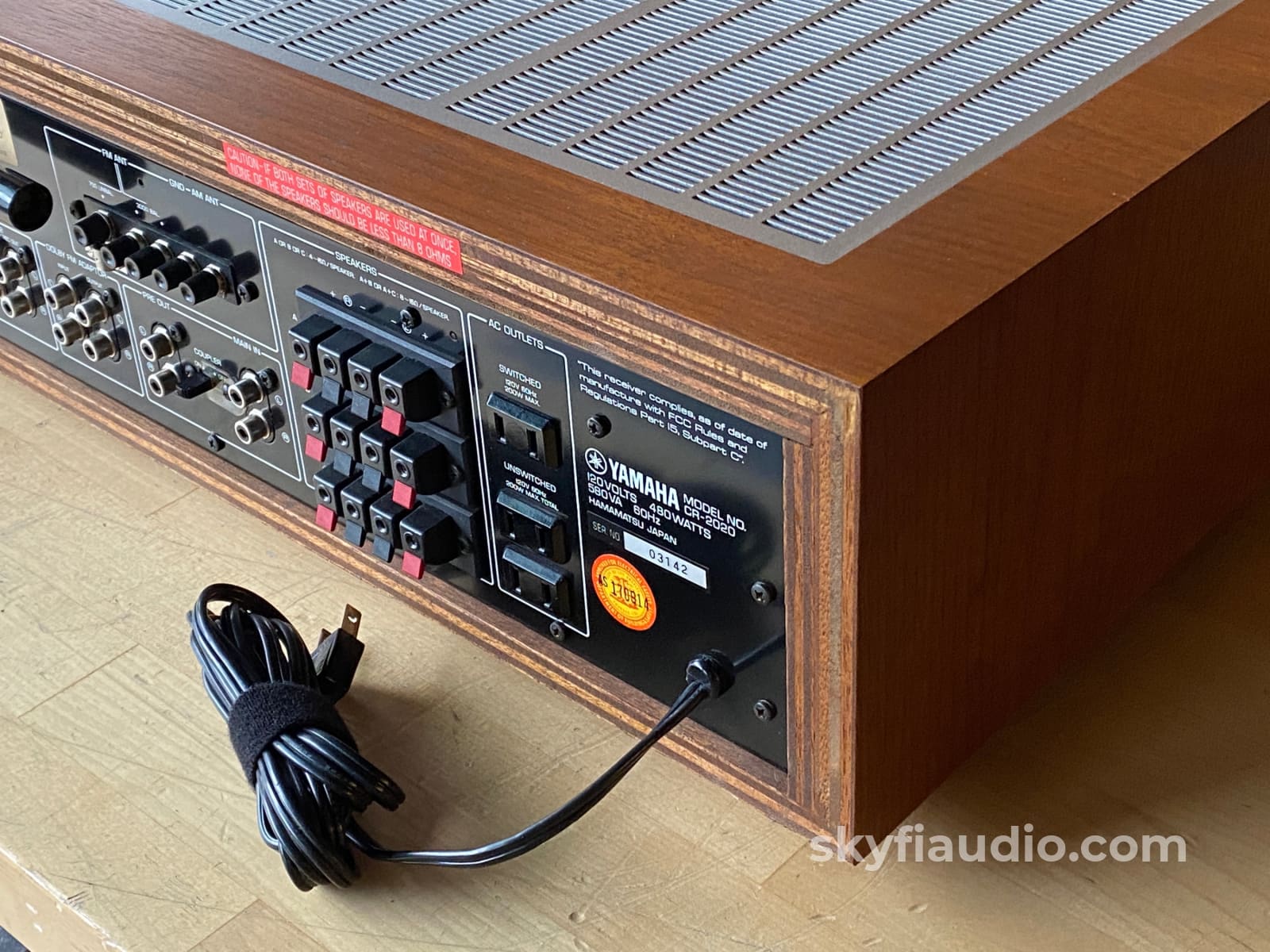 Yamaha Cr-2020 Survivor Vintage Receiver W/Mc Phono Integrated Amplifier