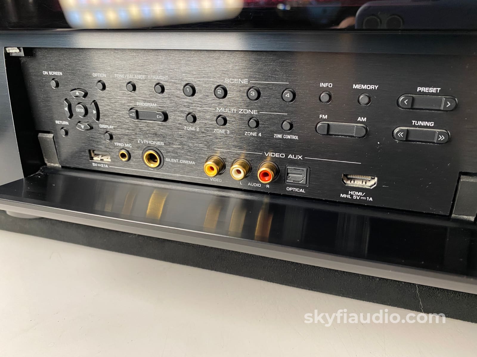 Yamaha Cx-A5000 Home Theater Processor With Balanced Audio And Ess Dacs Preamplifier