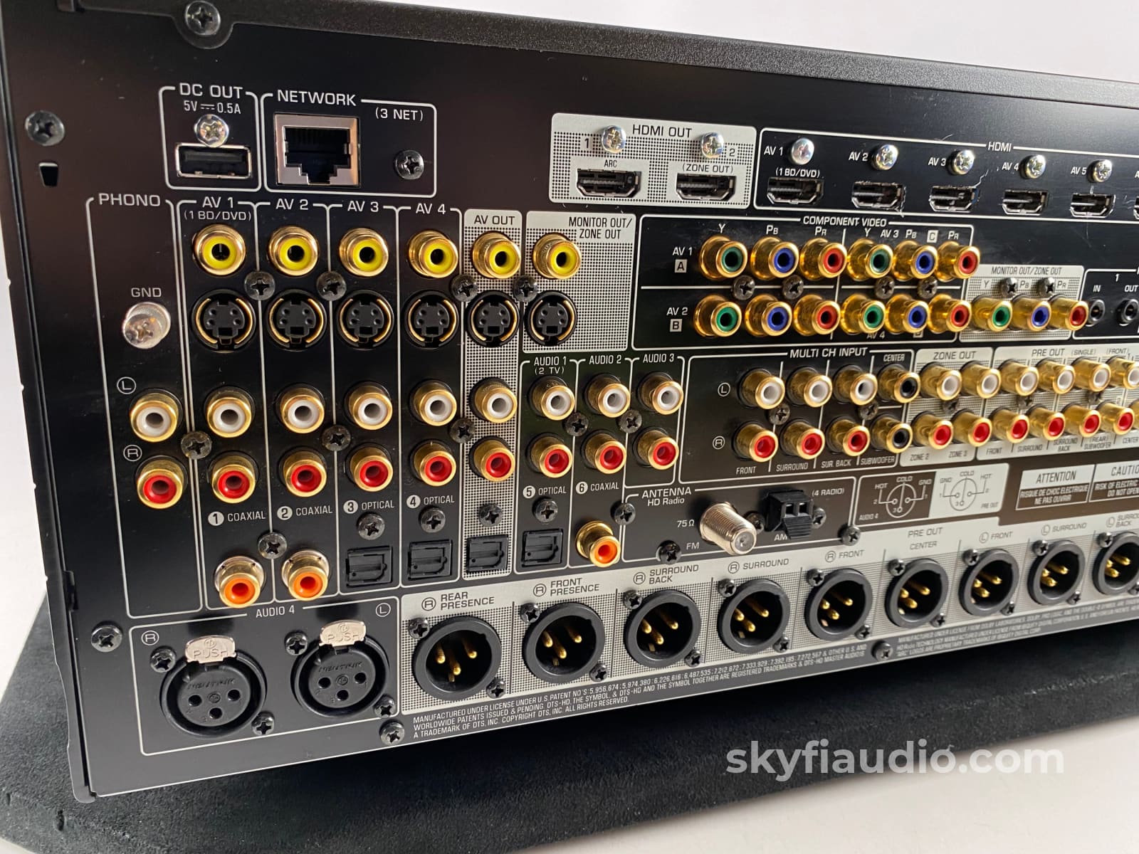 Yamaha Cx-A5000 Home Theater Processor With Balanced Audio And Ess Dacs Preamplifier