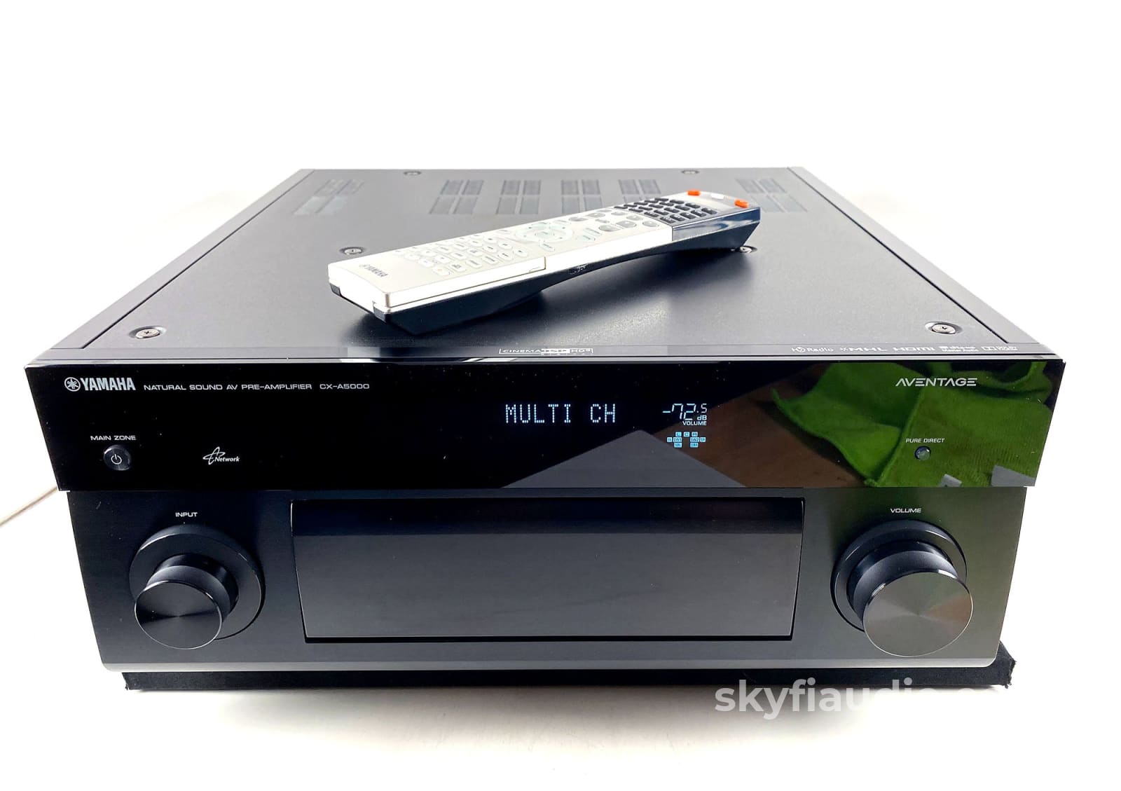 Yamaha Cx-A5000 Home Theater Processor With Balanced Audio And Ess Dacs Preamplifier