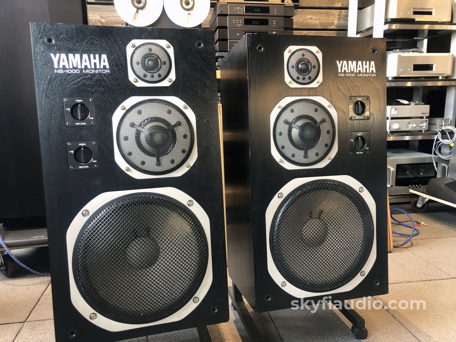 Yamaha NS-1000M Vintage Studio Monitor Speakers with Beryllium Drivers