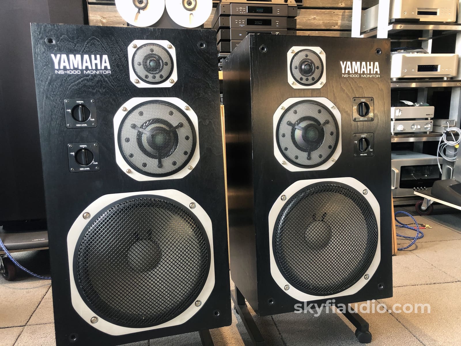 Yamaha Ns-1000M Vintage Studio Monitor Speakers With Beryllium Drivers!