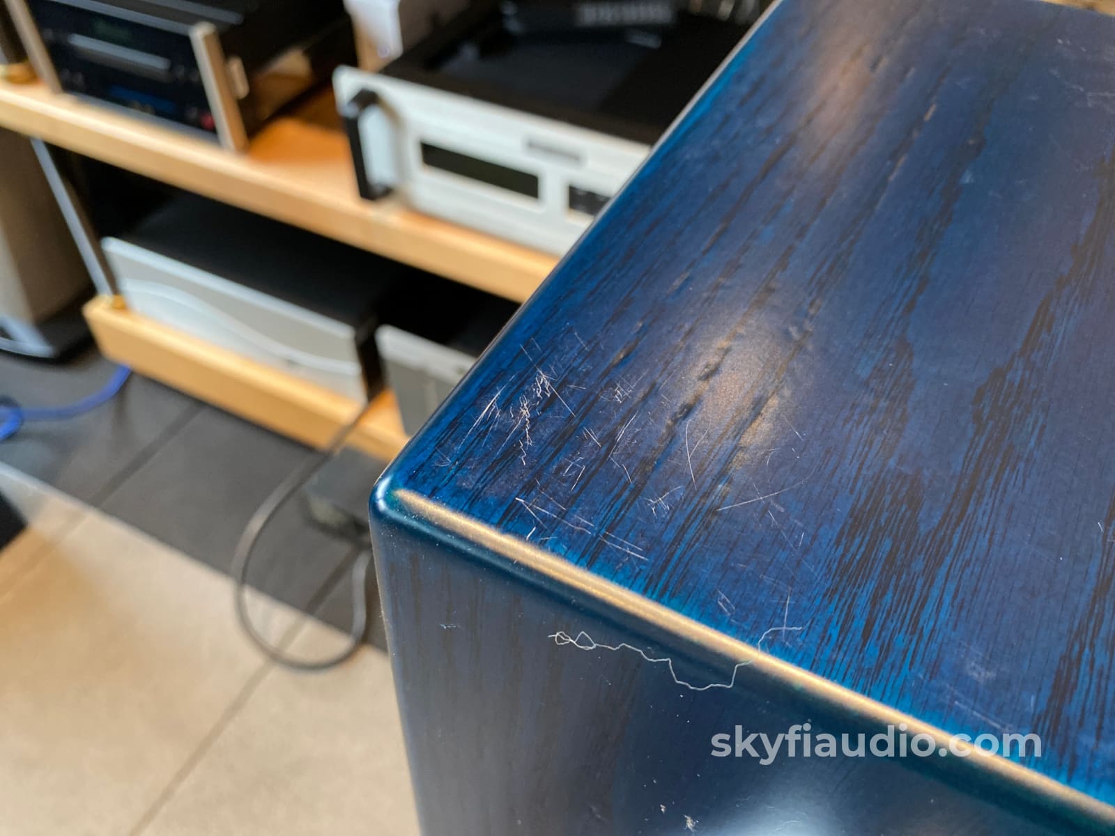 Zu Audio Soul Supreme In Deep Teal Hickory - Gorgeous! Speakers
