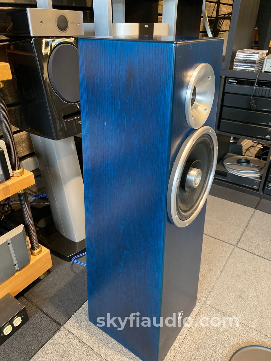 Zu Audio Soul Supreme In Deep Teal Hickory - Gorgeous! Speakers