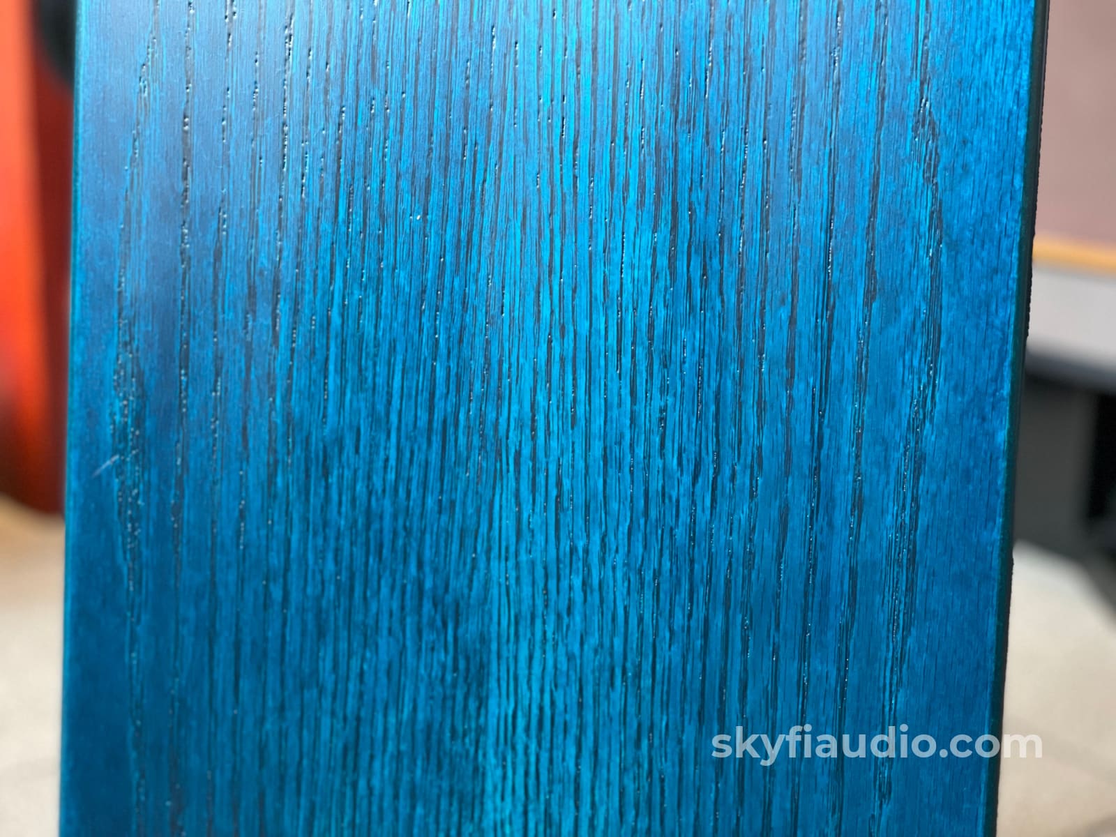 Zu Audio Soul Supreme In Deep Teal Hickory - Gorgeous! Speakers