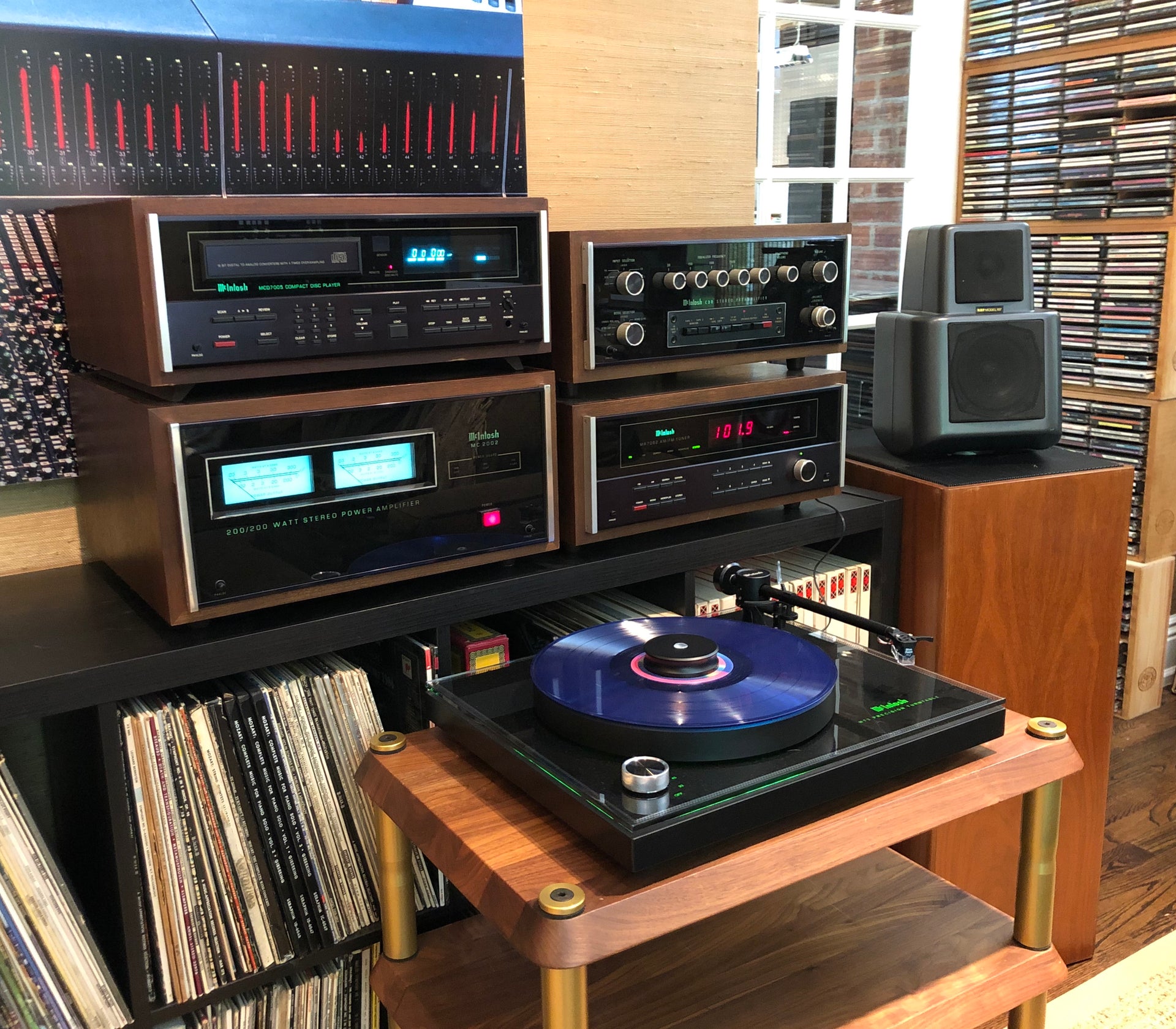- 2 x 270W - Clean Super - MC7270 McIntosh ☆McIntosh☆オーディオ☆ポスター☆昭和レトロ☆ Best Era This From Amp Mc アンプ