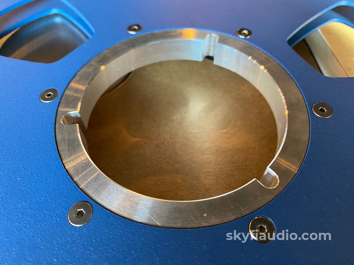 10 Nab Take Up Reel In Blue - Super High Quality New Tape Deck