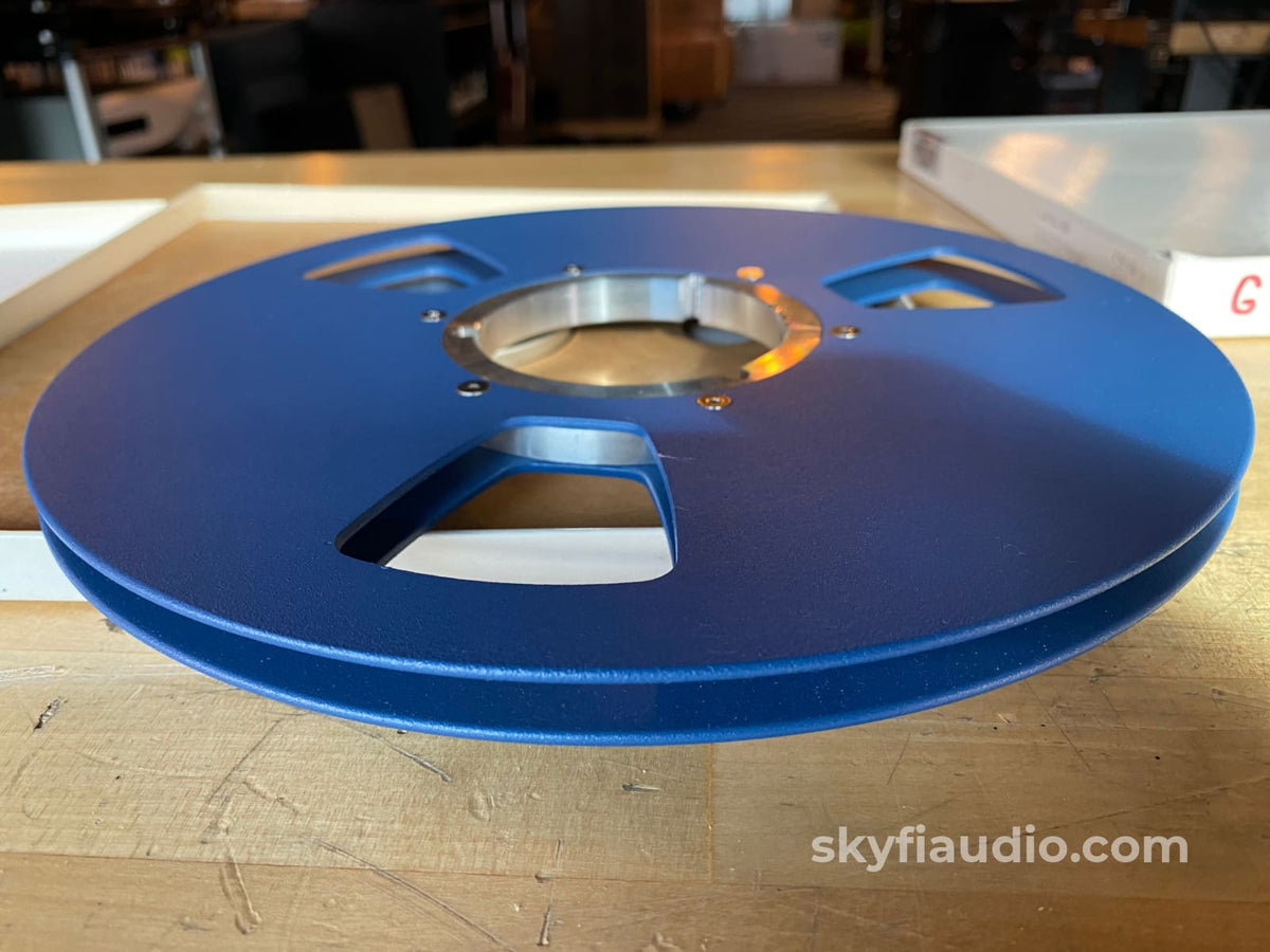 10 Nab Take Up Reel In Blue - Super High Quality New Tape Deck