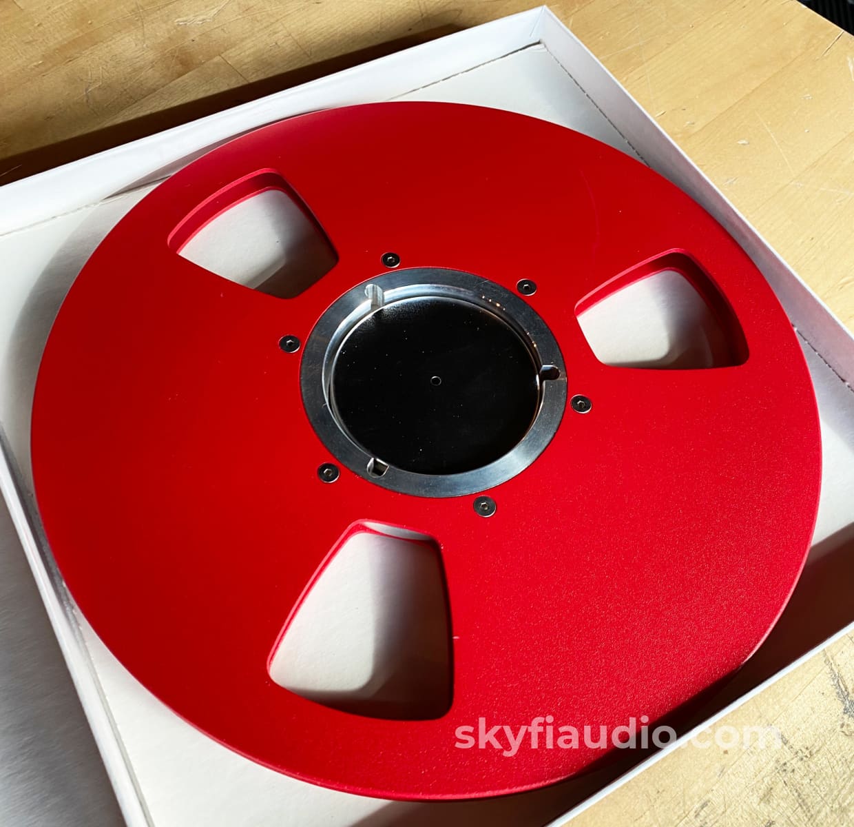 10 Nab Take Up Reel In Red - Super High Quality New Accessory