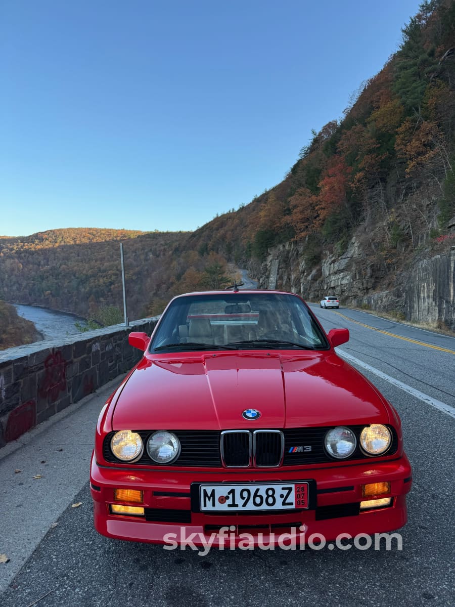 1991 BMW E30 M3 Coupe - Brilliantrot Red Low Miles Vehicle