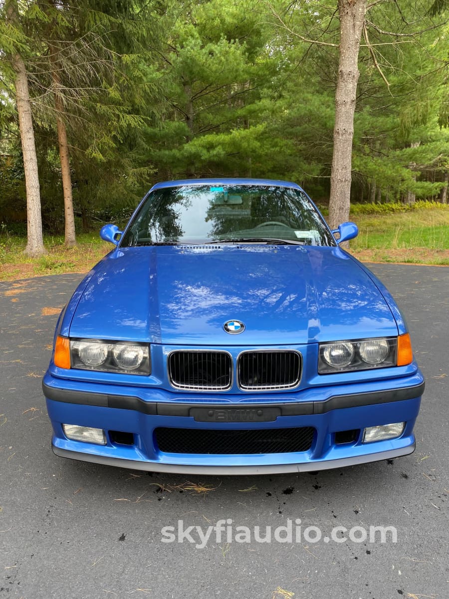 1996 Bmw E36 M3 In Estoril Blue With Just 28K Miles Vehicle