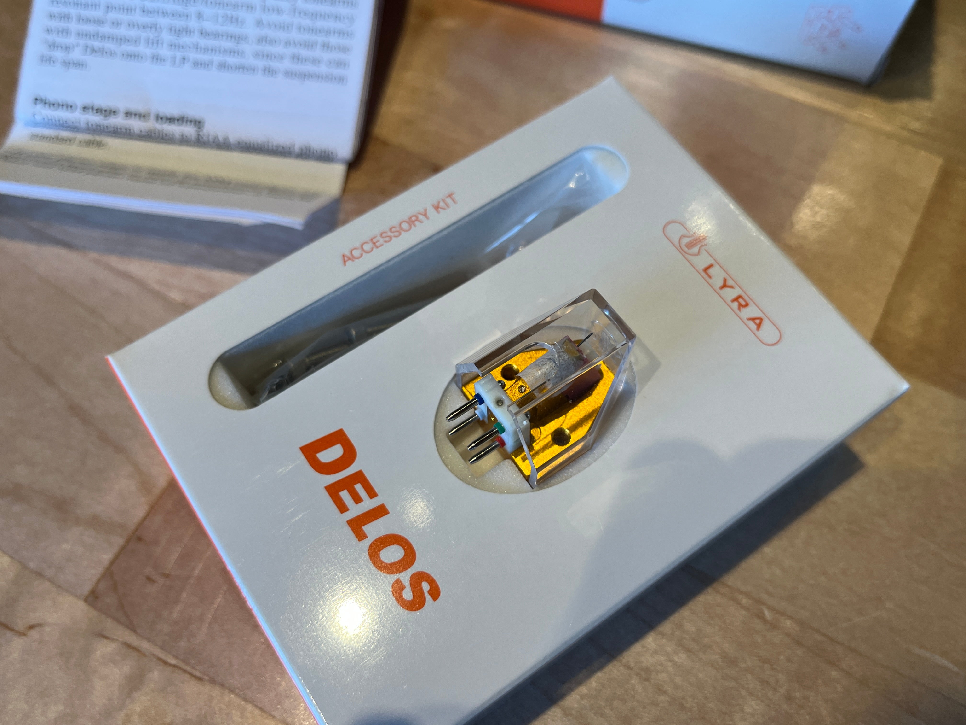 Lyra Delos MC Phono Cartridge - Factory Refurbished