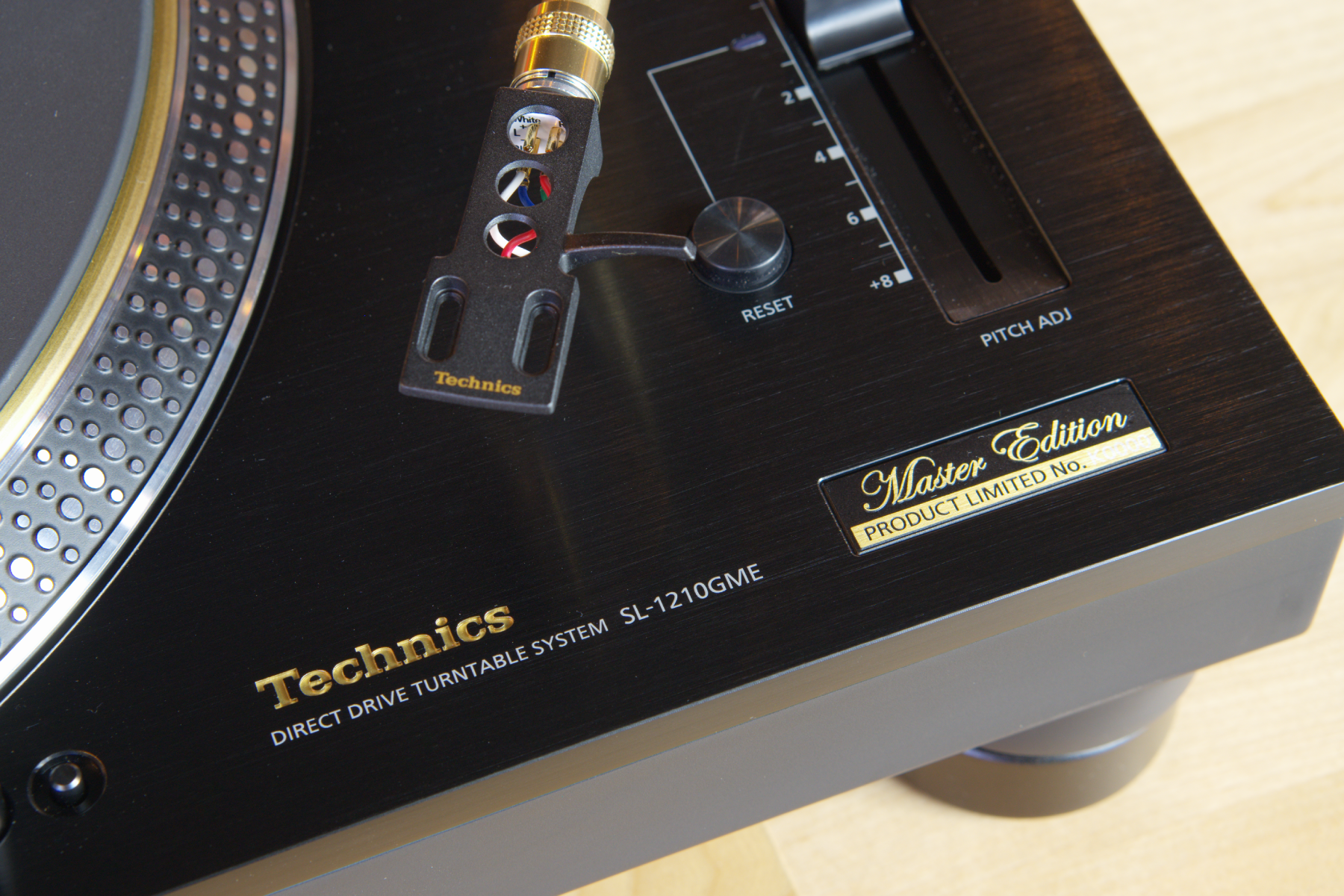 Technics "Master Edition" SL-1200GME - LIMITED NEW RELEASE
