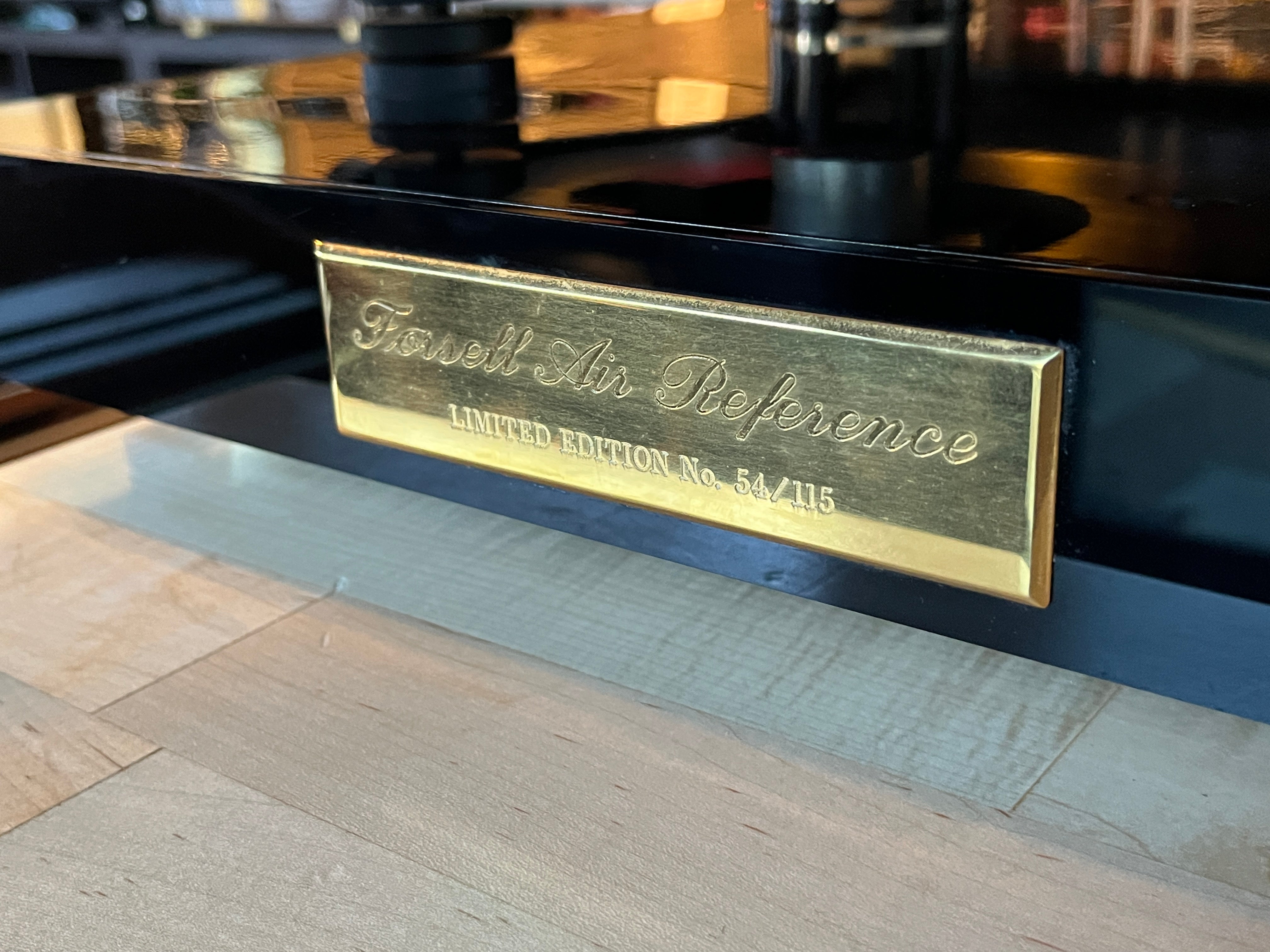 Forsell Air Reference Tangential Air Bearing Turntable - Super Rare