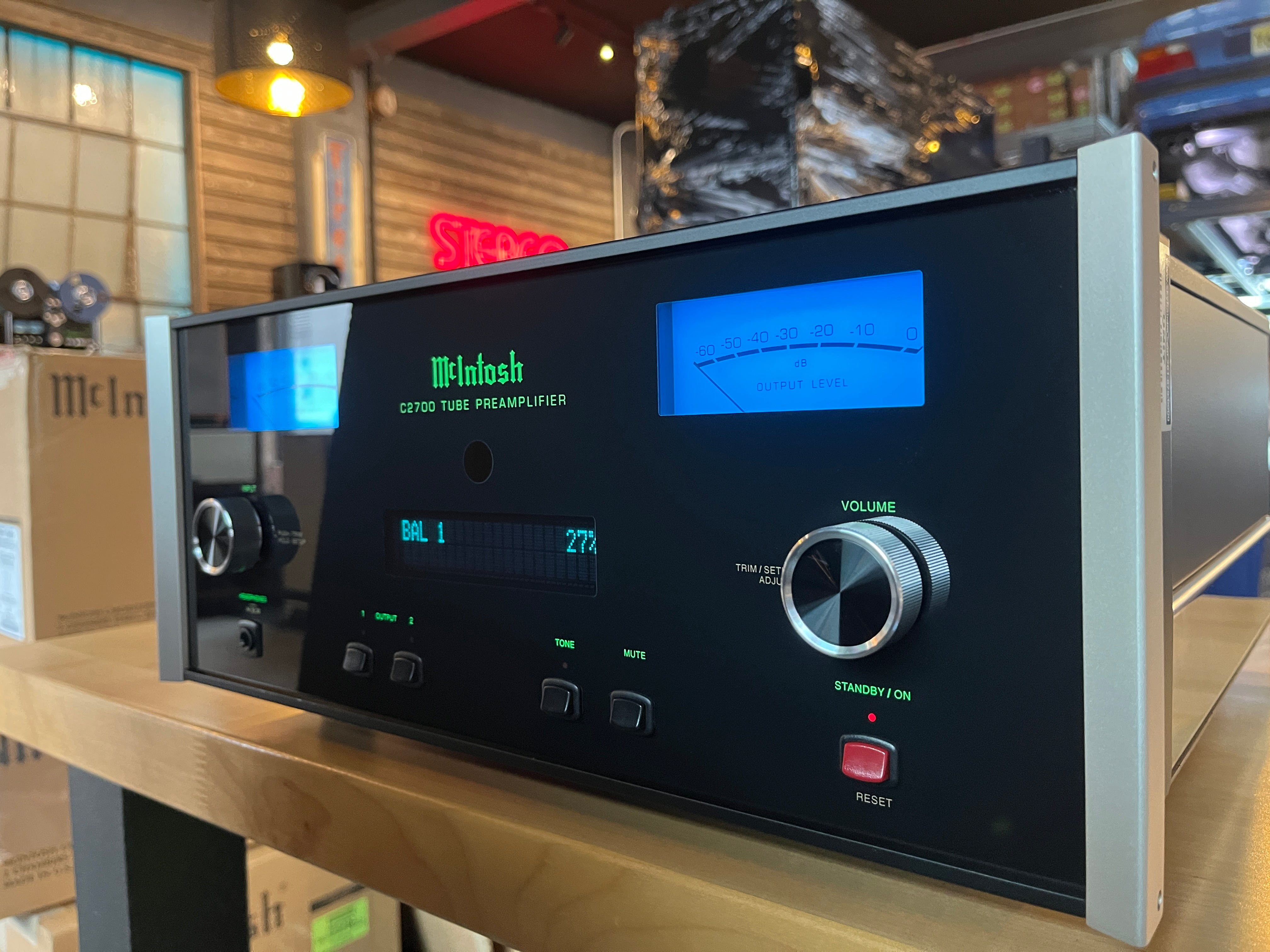 McIntosh C2700 Tube Preamplifier - New Tubes, Pre- Loved