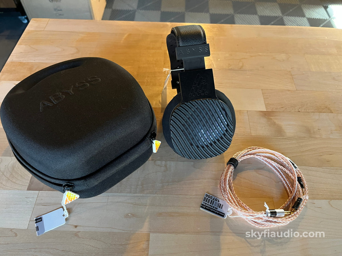 Abyss JOAL Planar Magnetic Headphones w/ Pentaconn 4.4mm Balanced Cable + Adapter - Headphones