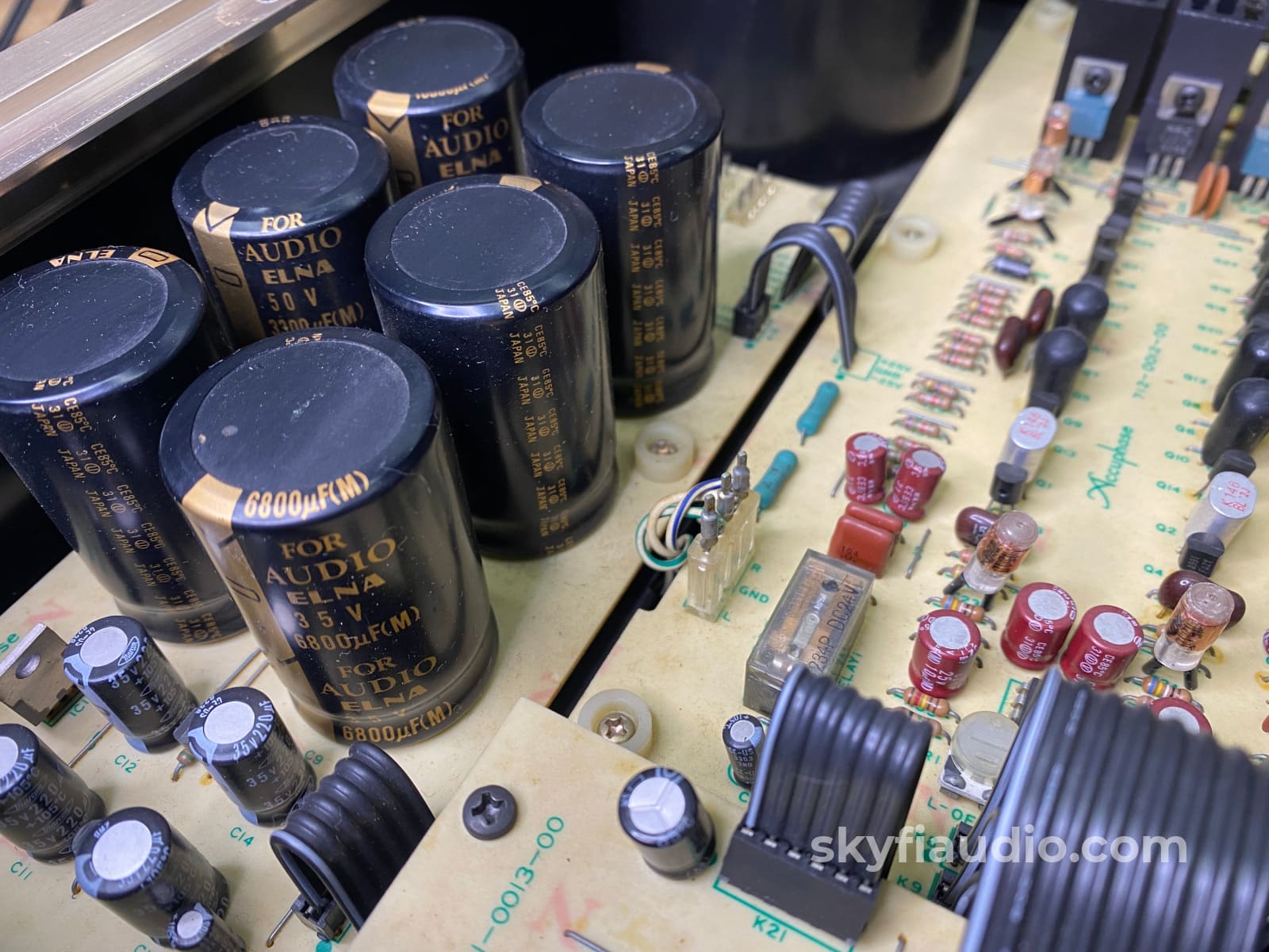 Accuphase C-222 Analog Preamp with Dual Phono - Japanese Gold!